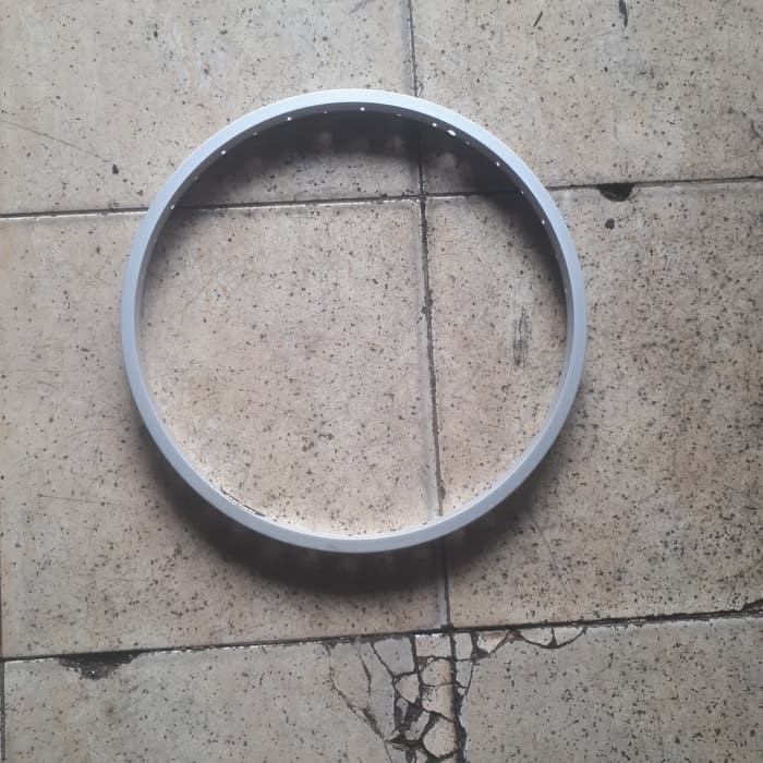velg sepeda 20 genio aloy silver 36L