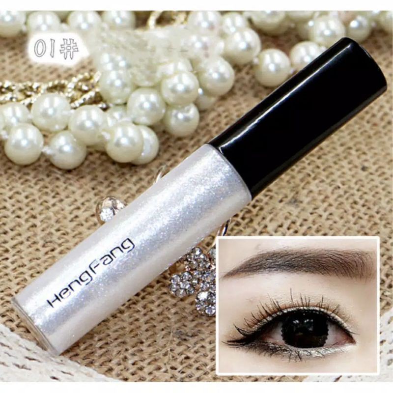 RCS✅ -  Eyeliner glitter warna putih Eyeliner glitter Heng fang EXP 2026 -2027