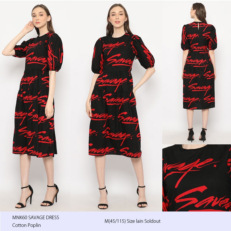 MNK SAVAGE DRESS - MNK04 LongWrap