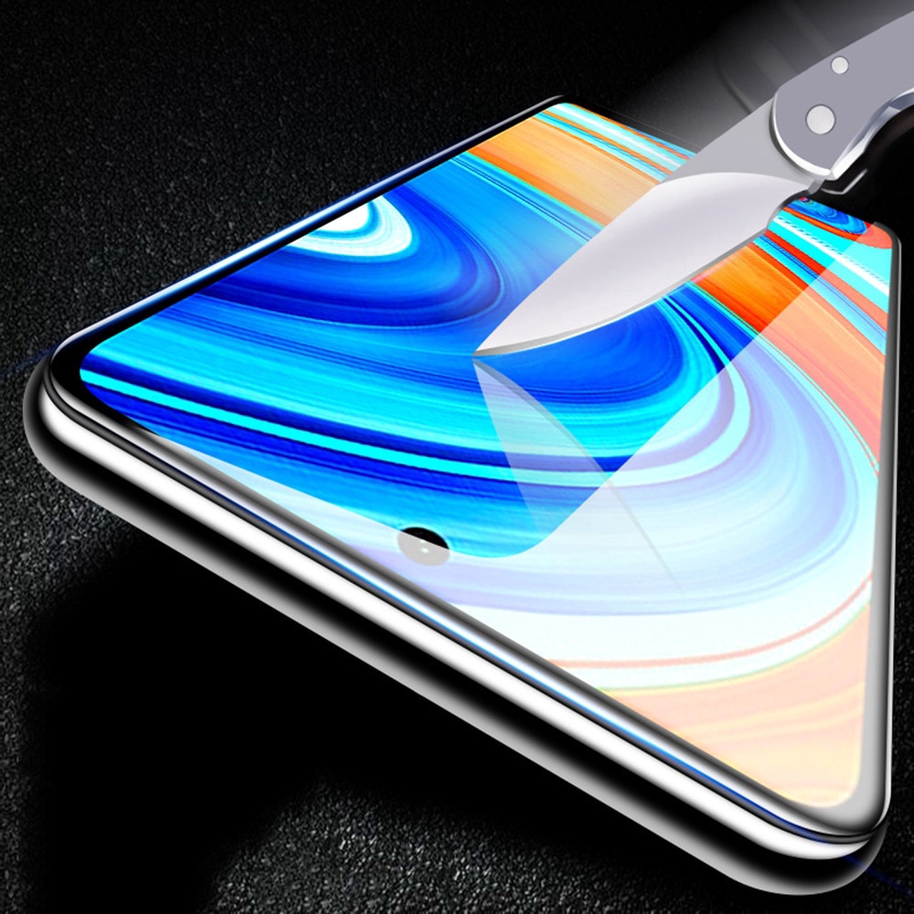 9D Tempered Glass Film for Xiaomi Redmi Note 9S Note 9 Redmi 9T 9A 9C Poco X3 Pro NFC Poco M3 Redmi Note 10 Note 8 Full Cover Glue Screen Protector BY