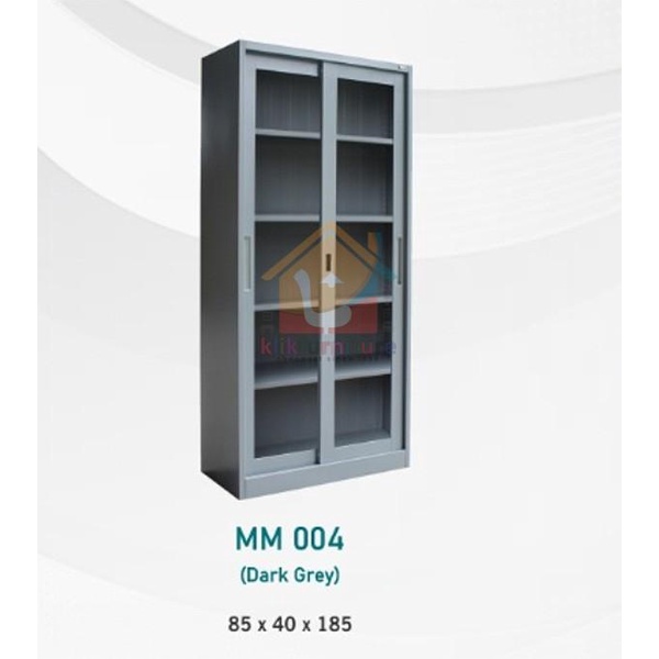 

Cabinet | Filing Cabinet Besi Lemari Arsip Kantor 2 Pintu Sliding Kaca Ak 08