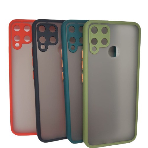 Casing Soft Case TPU REALME C15 CASE MATTE MYCHOICE DOVE CRACK [IMPORT]