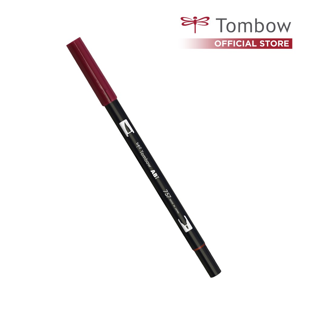 

Tombow Dual Brush ABT Pen Port Red