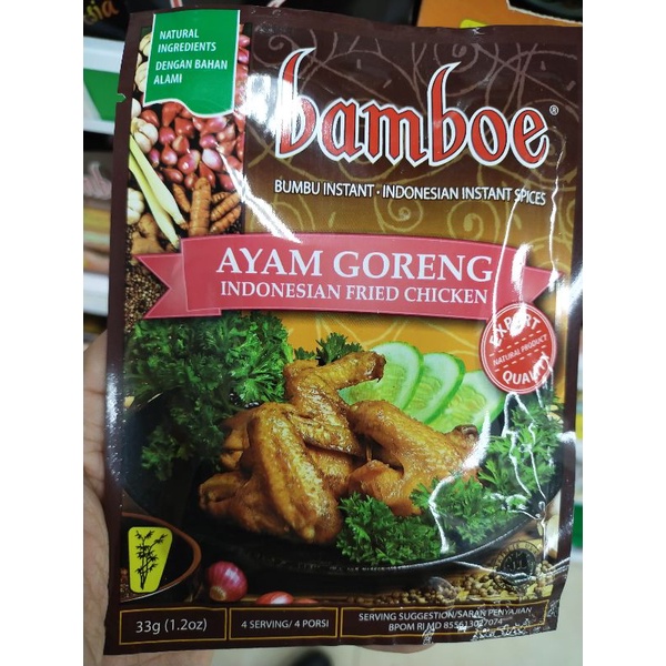 

BAMBOE Bumbu Ayam Goreng 33gr