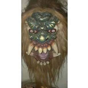 Topeng kayu / Topeng Gedrok / topeng buto/ buto blegor/pajangan dinding/murah