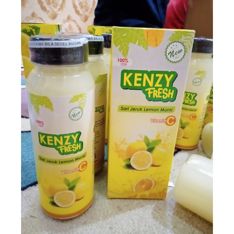 

[DISTRIBUTOR] KENZY FRESH SARI LEMON MURNI 250ML