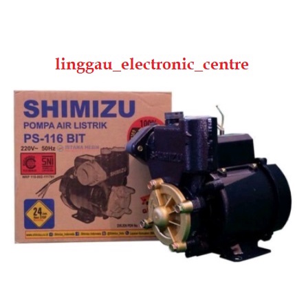 Pompa Air Shimizu PS 116 BIT / Mesin Air Shimizu PS 116 BIT / Mesin Air 9 Meter / Lubuklinggau