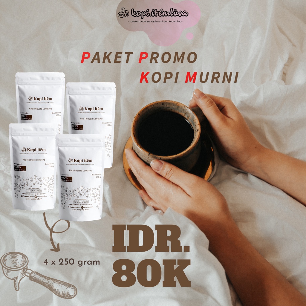 

(PROMO PPKM 80) KOPI LAMPUNG ROBUSTA LIWA TERMURAH TAPI TERBAIK