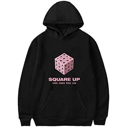 Jaket Hoodie Jumper Sweater Obral Murah SQUARE UP BLACKPiNK BLACK PiNK