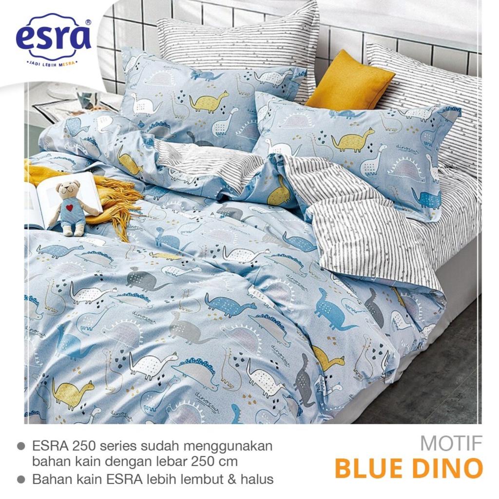 Einhomestuff Sprei Esra Motif Blue Dino