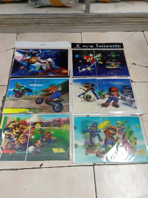 Stiker mesin ps2 Slim 3D