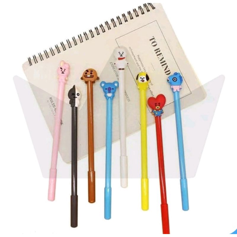 

PULPEN GEL KARAKTER SUPERHERO MOTIF LUCU BTS