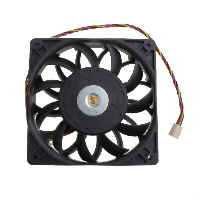 Bt Kipas CPU Axial Cooler Industrial Fan 4pin Bearing FFB1212SH 12cm Untuk DC 12V