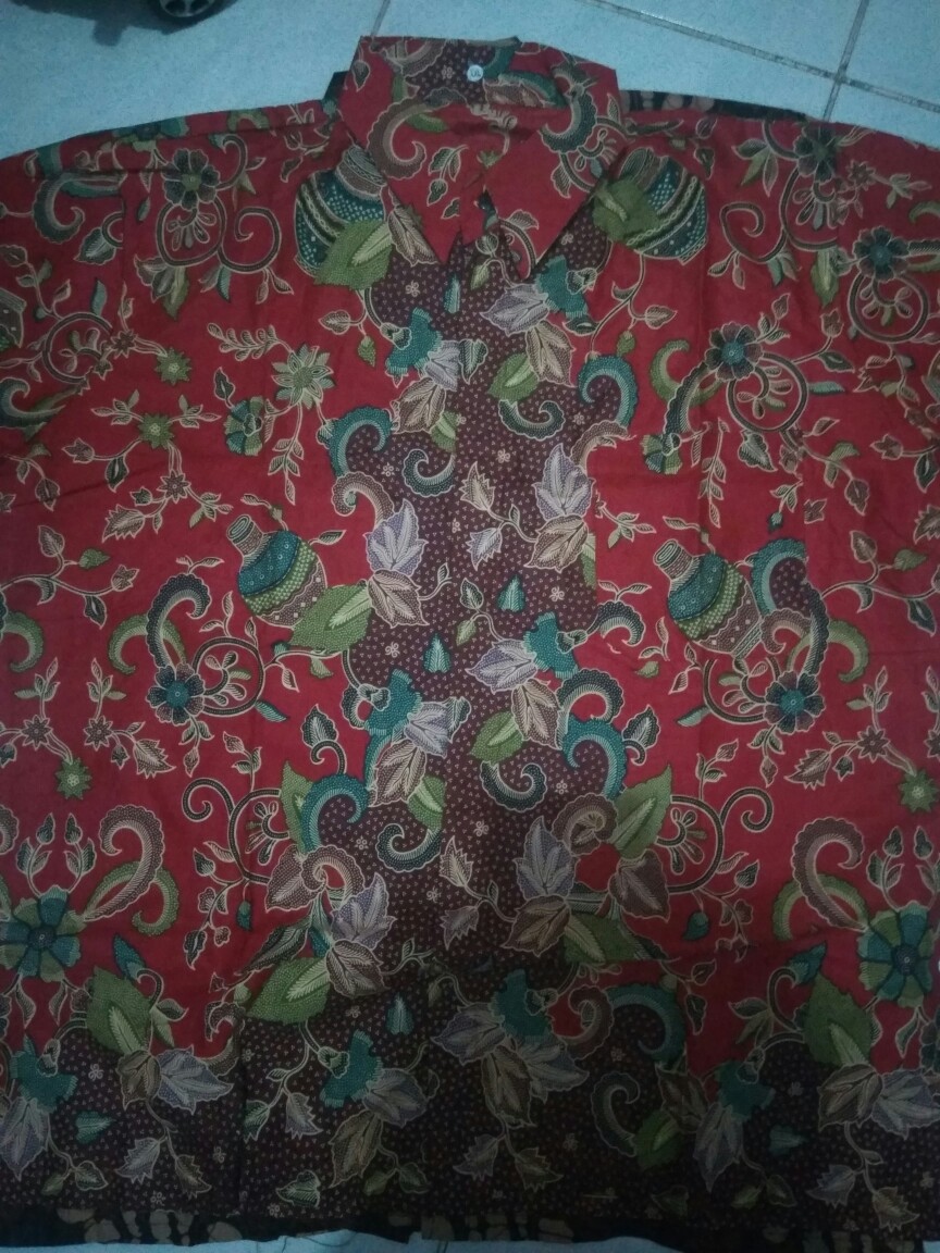 Batik Kalongan | Kemeja Batik Kantor Lengan Pendek Unggul Jaya