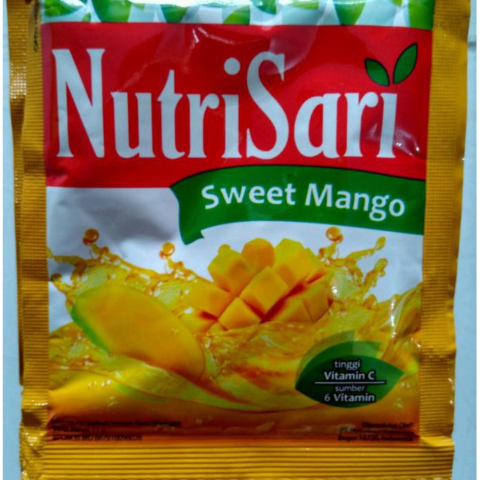 

NUTRISARI SWEET MANGGO (10 SACHET)