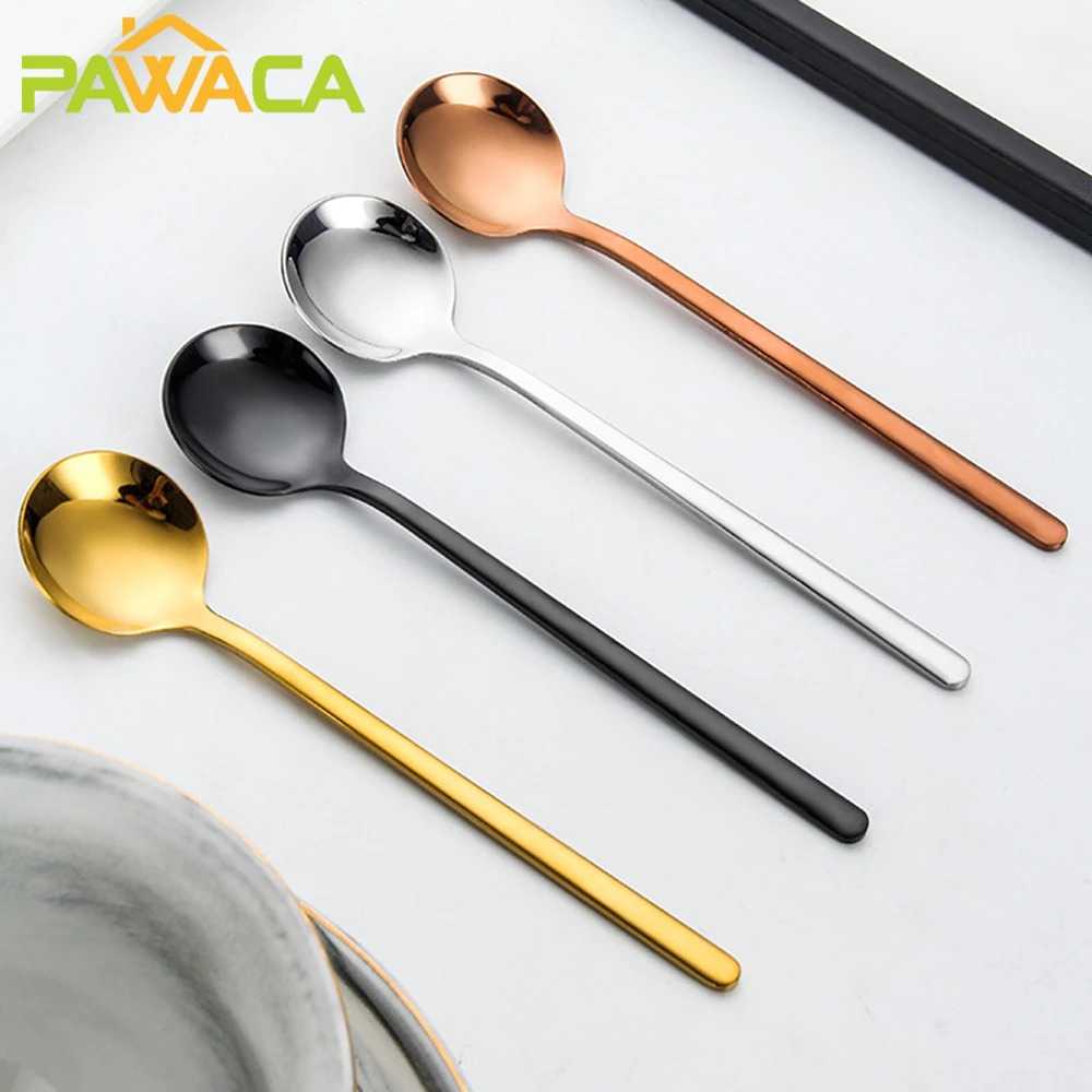 Moitakiy Sendok Makan Dessert Ice Cream Spoon Stainless Steel 17cm-F89