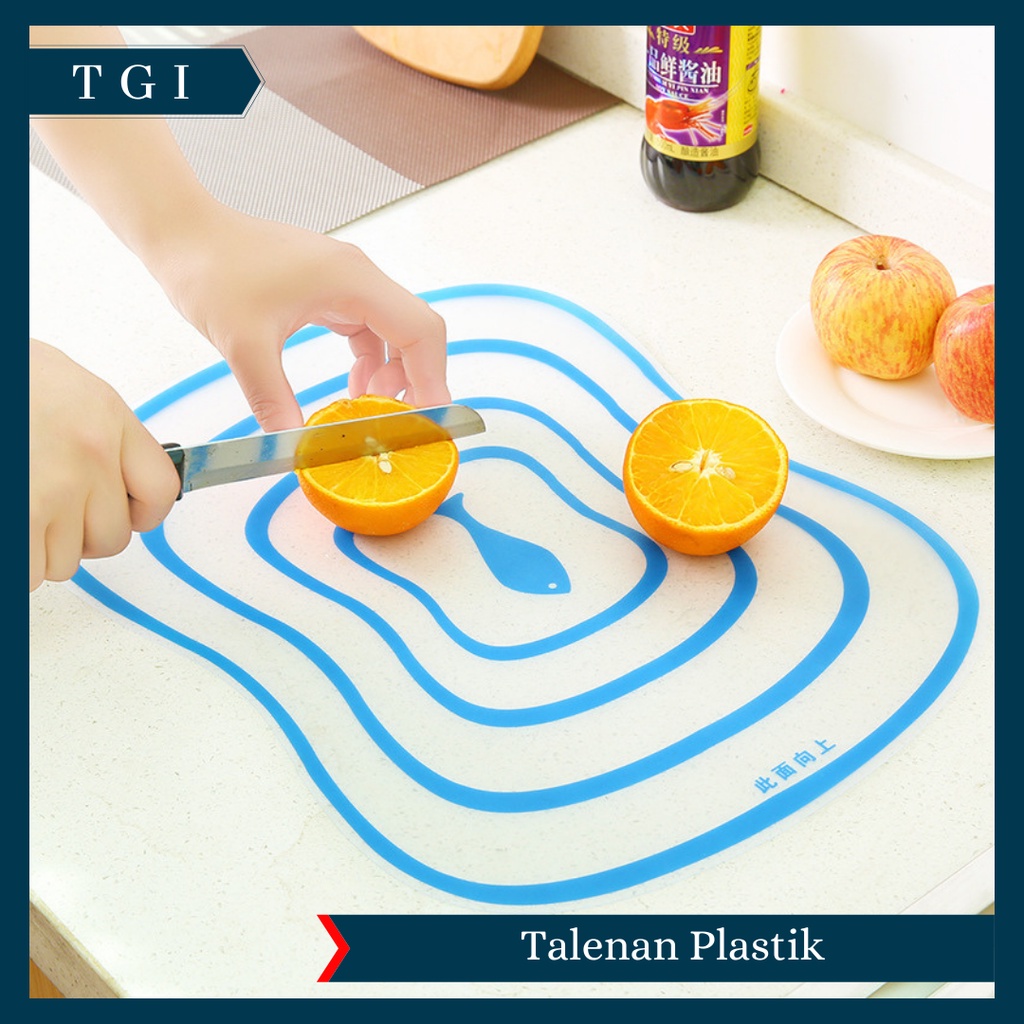 TGI - TALENAN PLASTIK / CUTTING BOARD / TALENAN FLEKSIBEL / TALENAN TRANSPARAN FLEXIBLE