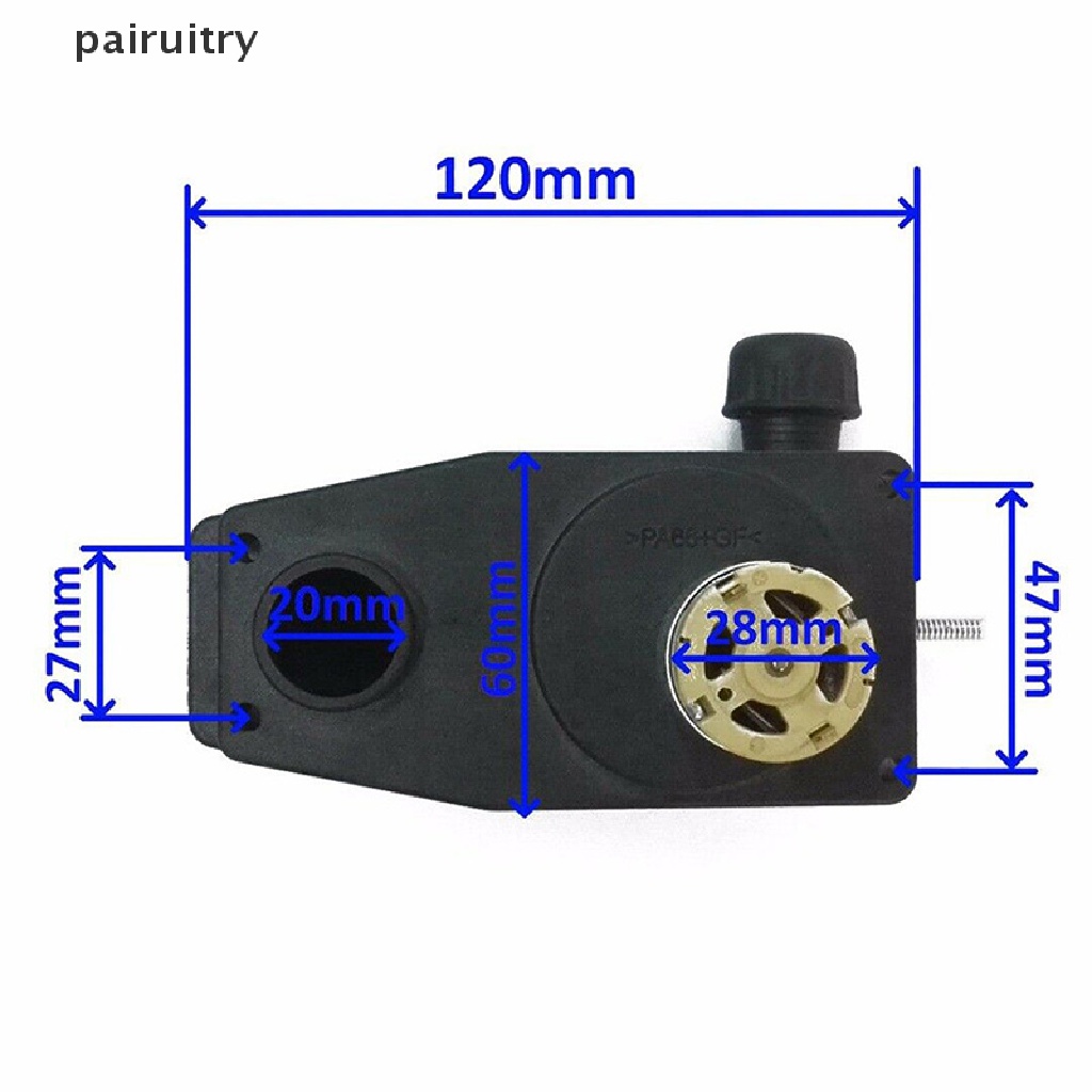 Prt Motor Pengumpan Listrik DC 24V Untuk Pengelasan