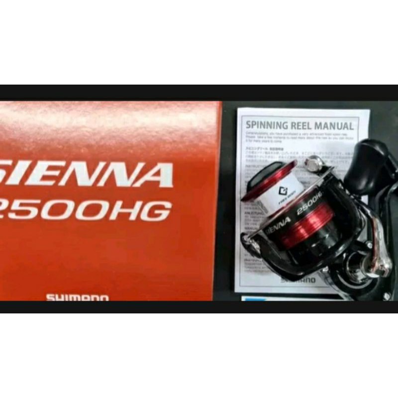 REEL SHIMANO SIENA 1000 HG original /2500 HG ORIGINAL