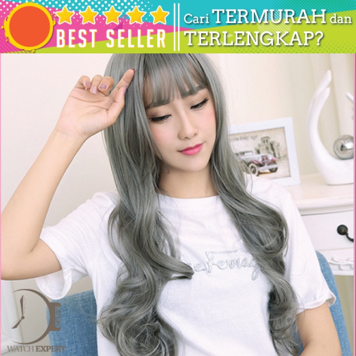 Bisa COD Wig Rambut Palsu Model Wavy 65 cm - FYNHA HB-004