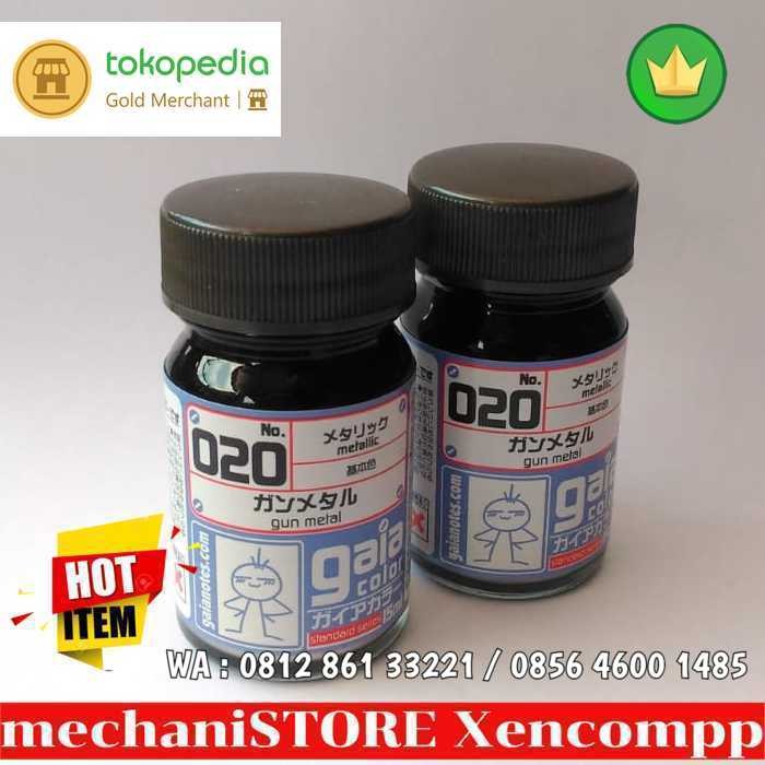 GAIA PAINT GA20 - GUN METAL - Cat Gundam model kit paint