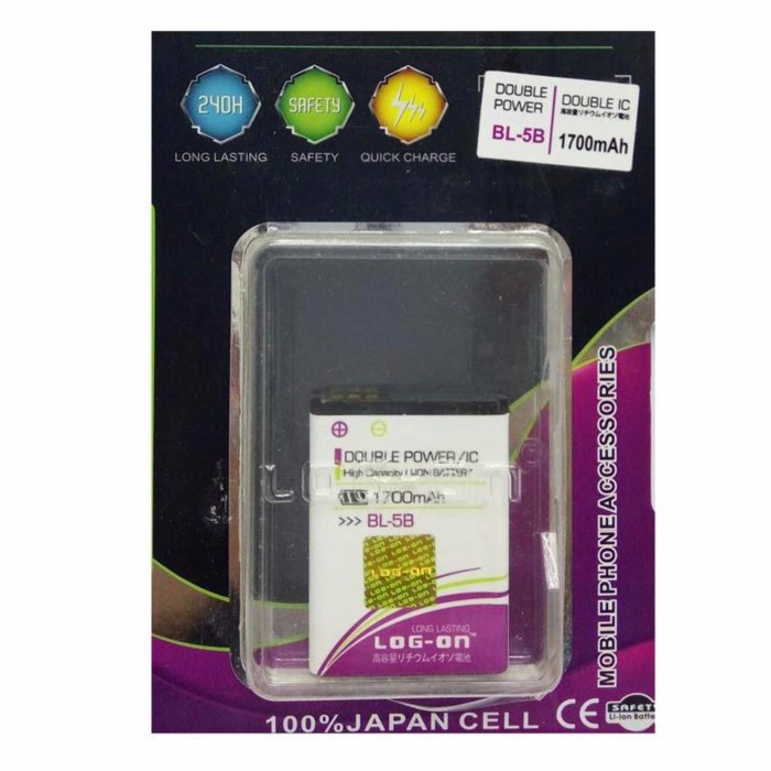 Nokia BL-5B LOG ON Baterai Double Power