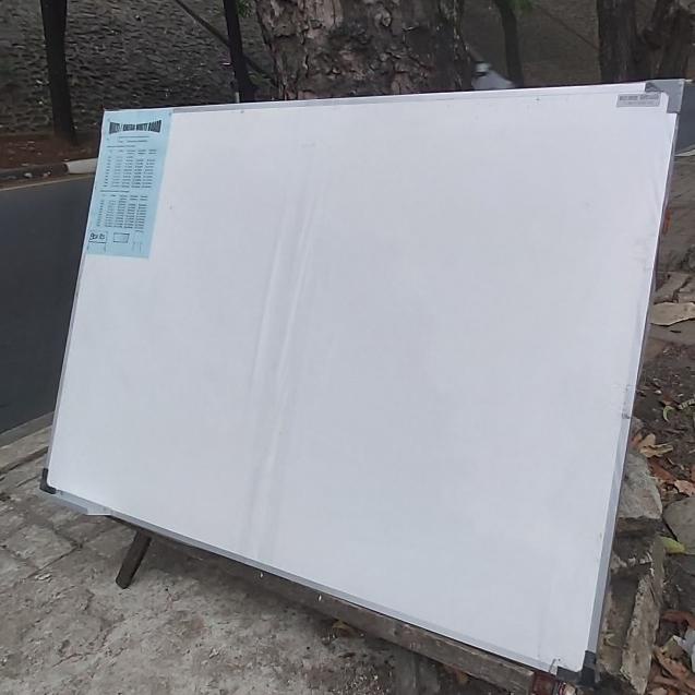 

Office & Stationery | Alat Tulis | White Board Gantung 120 X 90 Cm | Best Seller