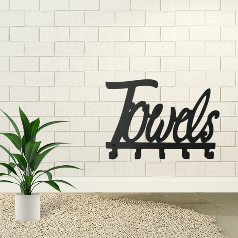 Gro Rak Holder Handuk Kapasitas Maksimal 10kg Untuk Kamar Mandi