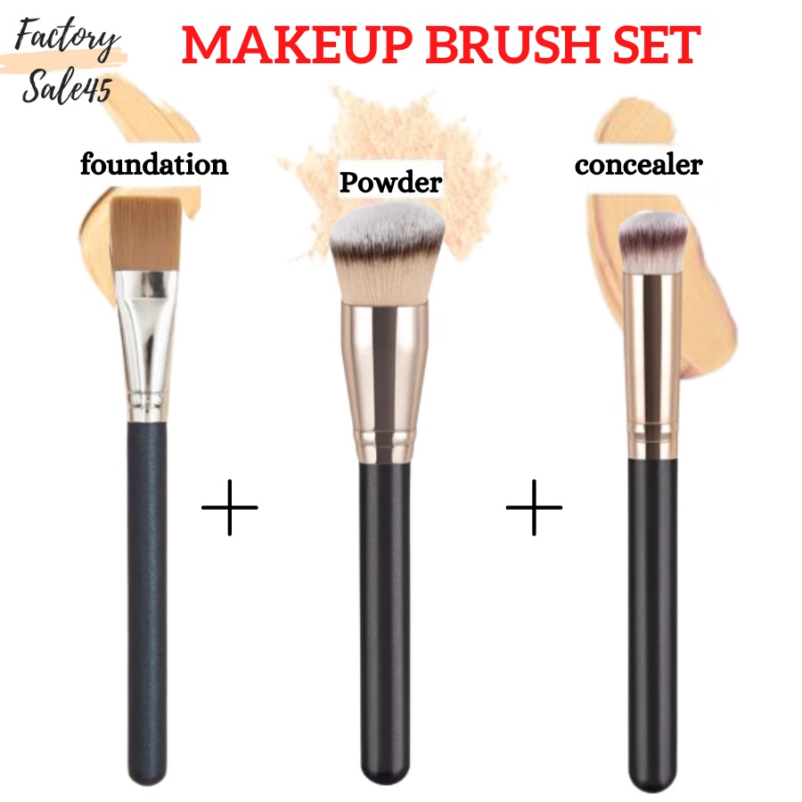 BRUSH MAKEUP KUAS RIAS MAC 270 CONCEALER BULU TEBAL HALUS KUAS ALAT KUAS MAKE UP BRUSH F670