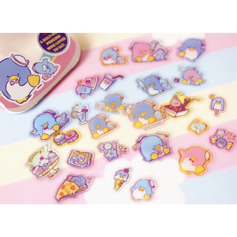 Sticker Pack Aesthetic Original Sanrio Can Kaleng Kuromi Hello Kitty Little Twin