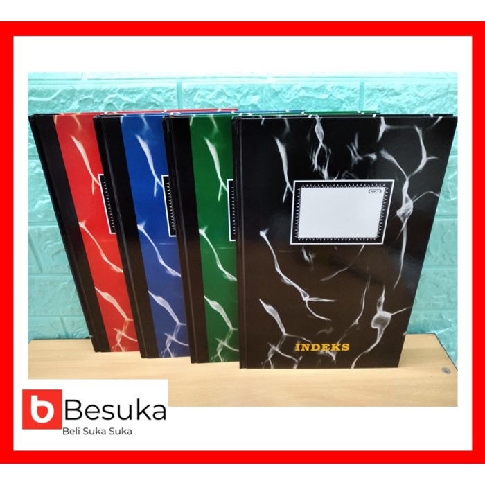 

Spesial Kiky Hard Cover Folio (Ukuran 32 X 21 Cm) 100 Lbr Index Bergaransi