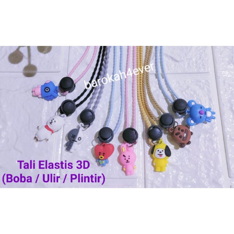 Strap Konektor Masker 2in1 BT21 CHAIN Kekinian