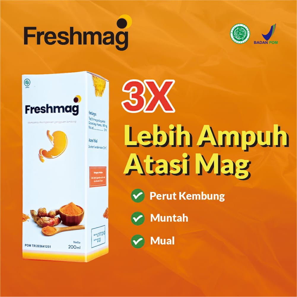 Freshmag Madu Obat Lambung Original Mengatasi Asam Lambung 200ml