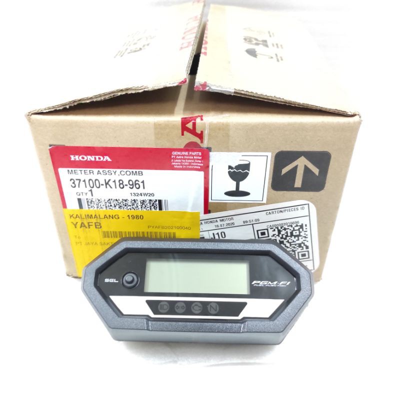 KM ASSY SPEDOMETER CB VERZA SPEDOMETER CB VERZA ORIGINAL HONDA 37100-K18-961