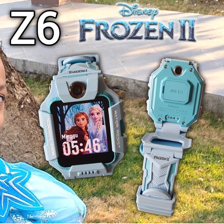 XZIEN.ID ORI [✅FROZEN] Jam Imoo Aimo Imo Z6 frozen 2 Flip Dual Camera Anti Air FROZEN 2 KW SMARTWATC