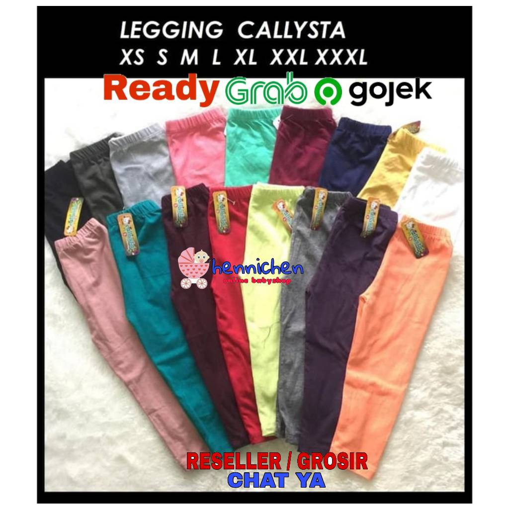 Legging Callysta Leging Polos Bayi dan Anak HIGH QUALITY legging anak jegging anak celana panjang anak