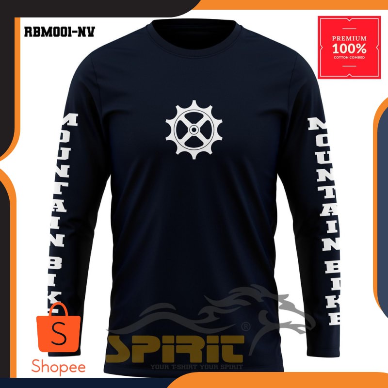 Kaos sepeda Gunung lengan panjang mtb terbaru Baju Distro Big Size Jumbo Terbaru