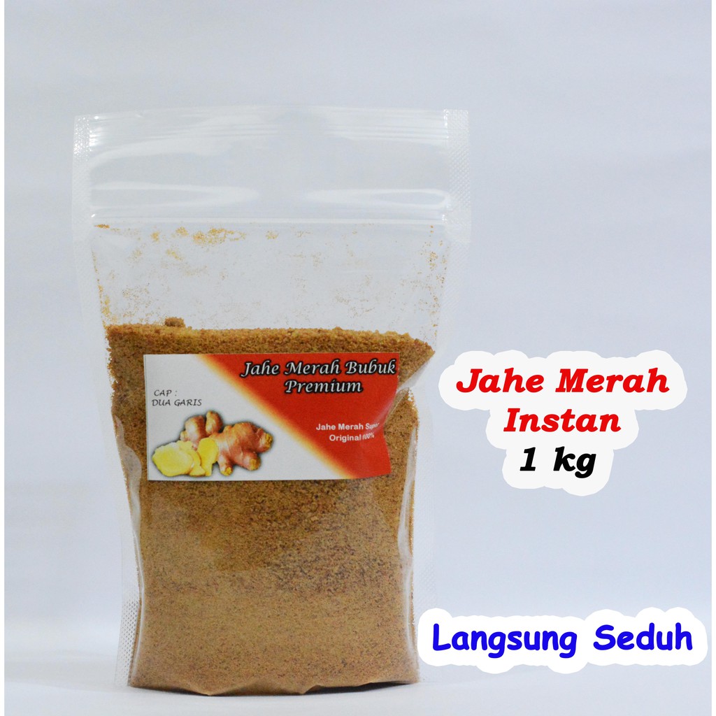 Jual Jahe Merah Bubuk Jahe Merah Bubuk Instant Bubuk Jahe Merah 1kg