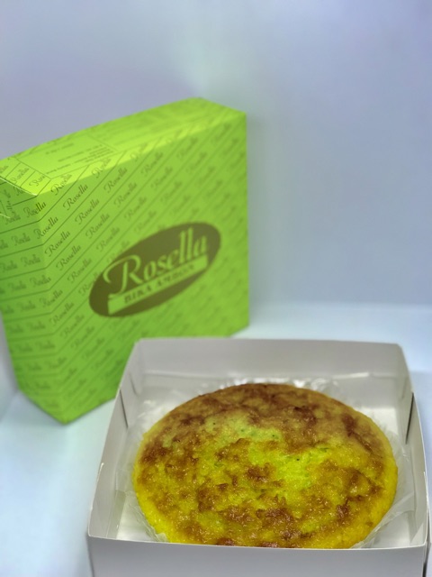 Bika Ambon Rosella Rasa Pandan Diameter 18 Cm Tbk