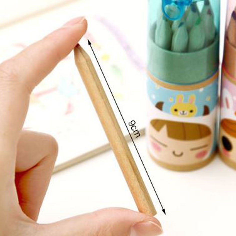 OILA pensil warna motif kartun anak kecil cute girl pencil color (4G5) spe042