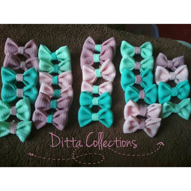 bros Pita Mini bow / bros murah / bros pita // aplikasi