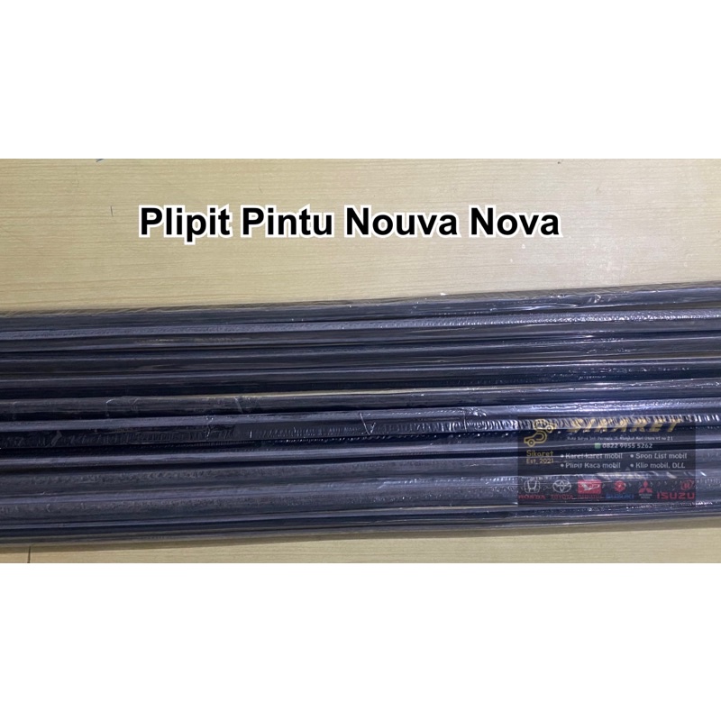 waterstrip weaterstrip List Karet Pintu Pelipit Kaca Civic Nouva Nova