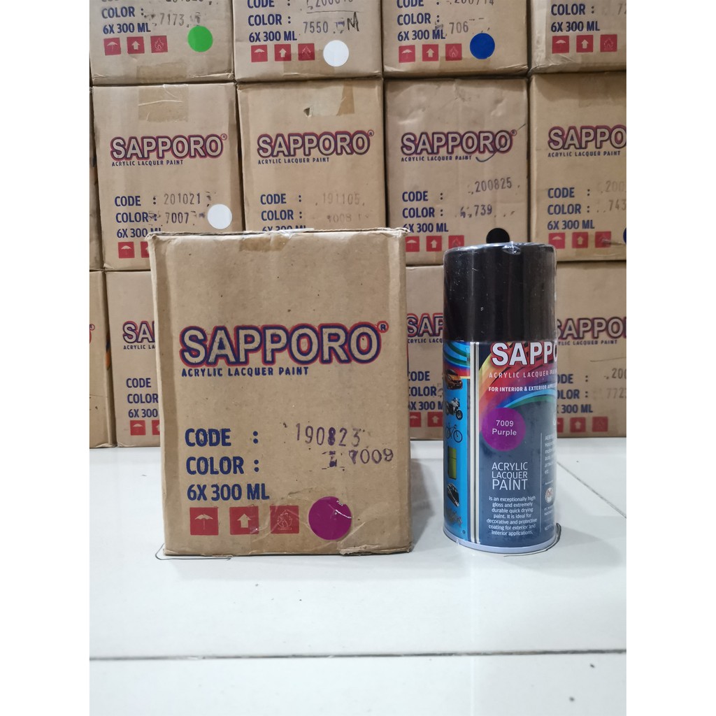 Cat Semprot Sapporo Paint 7009 Purple