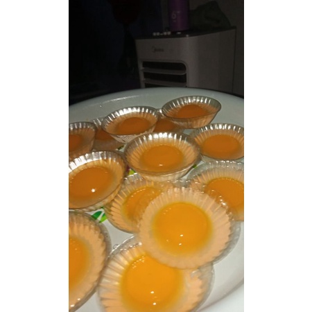 

agar-agar telur ceplok