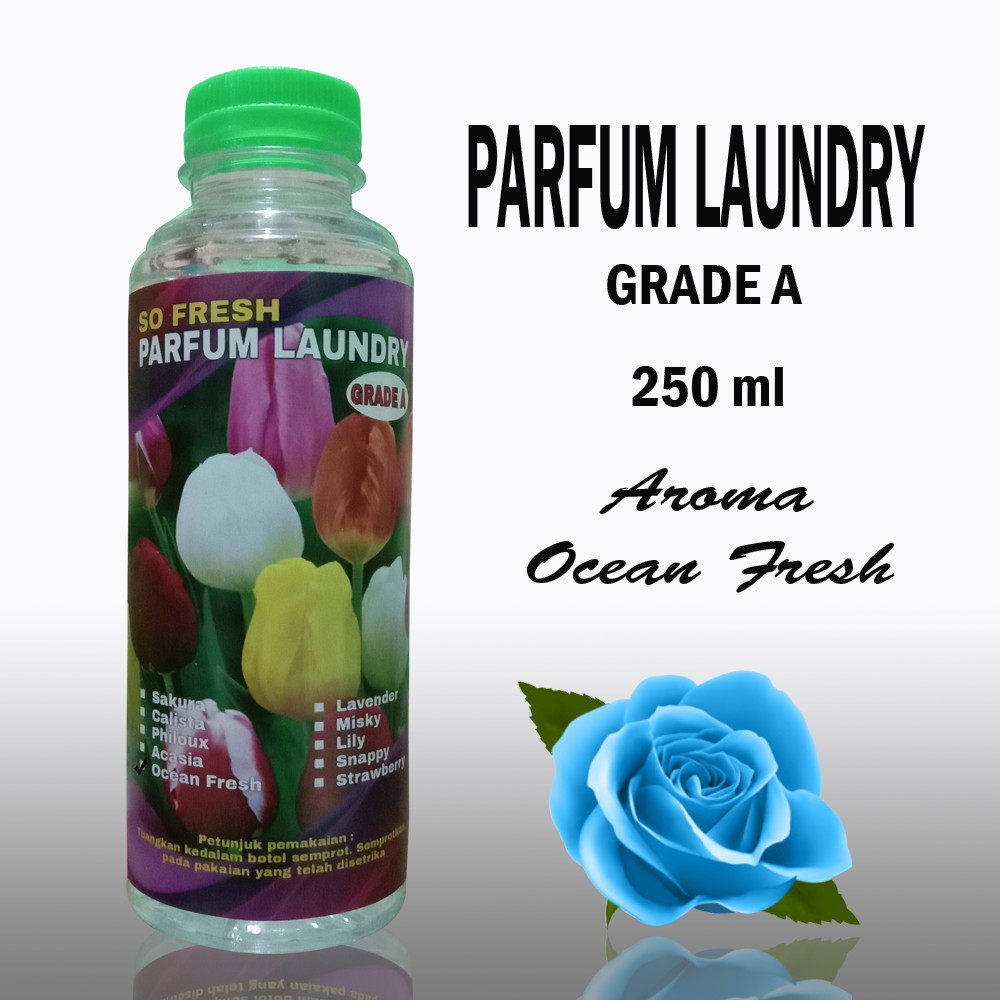 PARFUM LAUNDRY GRADE A AROMA OCEAN FRESH 250 ML