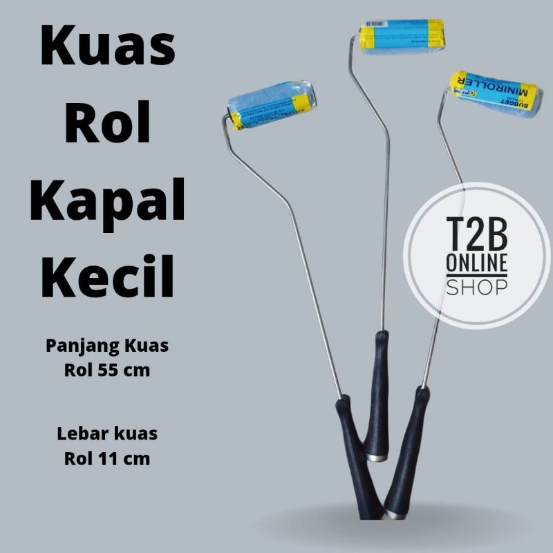 Kuas Roll Kapal ACE, Kuas Roll Kecil, Kuas Cat Tembok