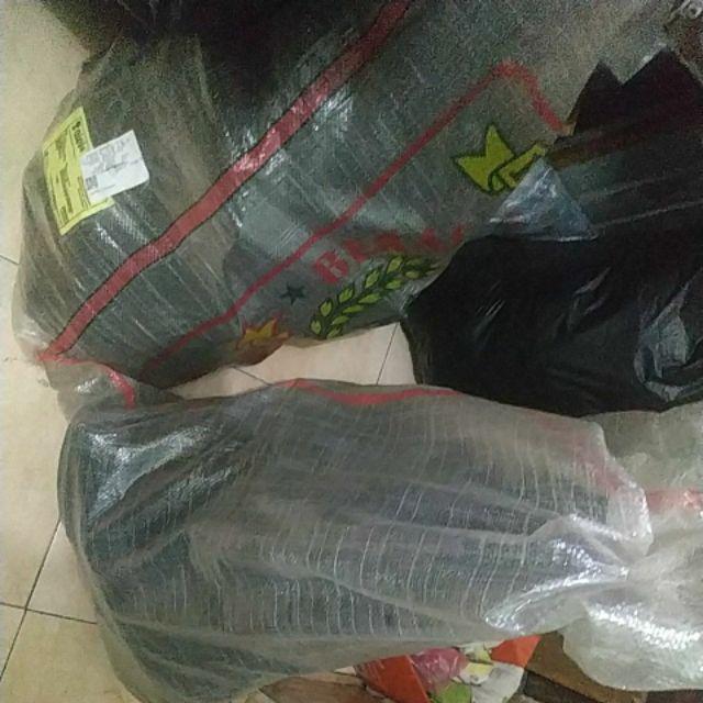 Karung Beras 50kg (bekas Besar Ukuran 50 Kg)