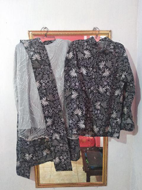 Wou Batik Couple Savana Ruffle Batik Couple Ori Ndoro Jowi Dnt Garansi Termurah - Bs117