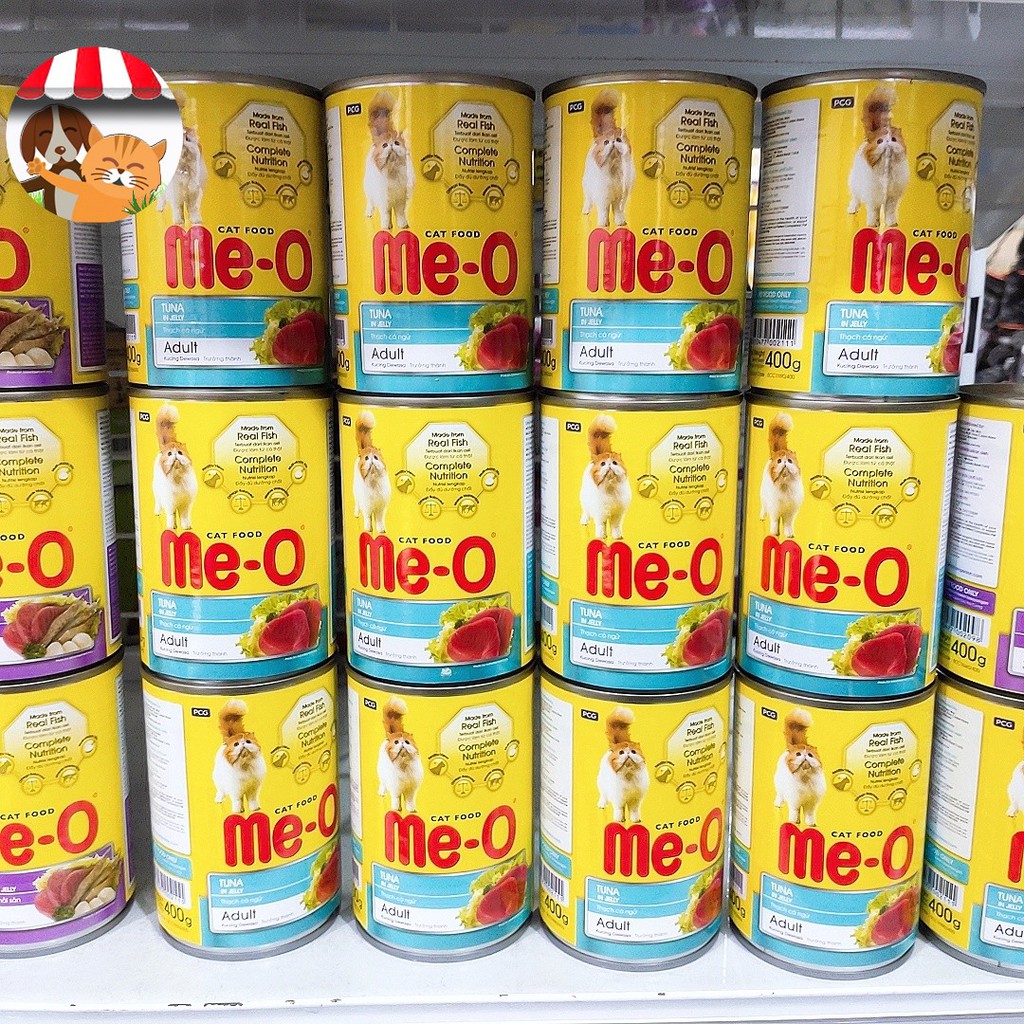 Me-O Cat Food Tuna - Makanan Basah Kucing - 400 gr