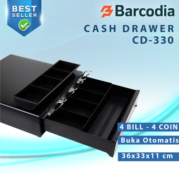 Laci Kasir Mini / Cash Drawer Mini Laci Kasir Iware CD 330 RJ11